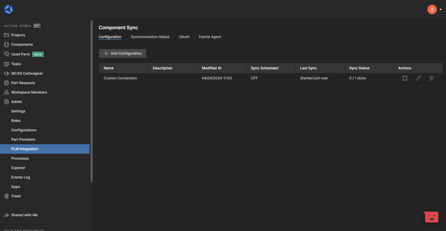 Sync in progress